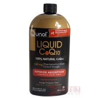 美国直邮 Qunol Liquid 液体辅酶100mgCoQ10 600ml